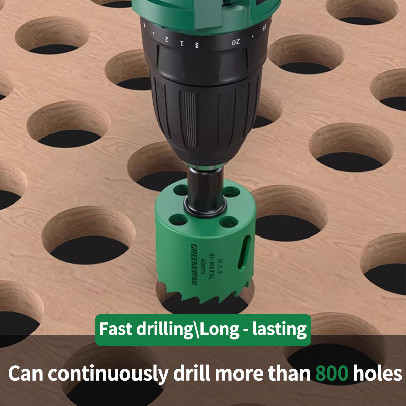 ชุดเลื่อยวงเดือนขนาด 19-127 มม - Woodworking Drill บทวิจารณ์และราคา