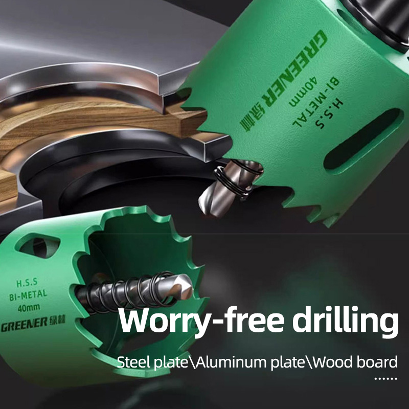 ชุดเลื่อยวงเดือนขนาด 19-127 มม - Woodworking Drill บทวิจารณ์และราคา