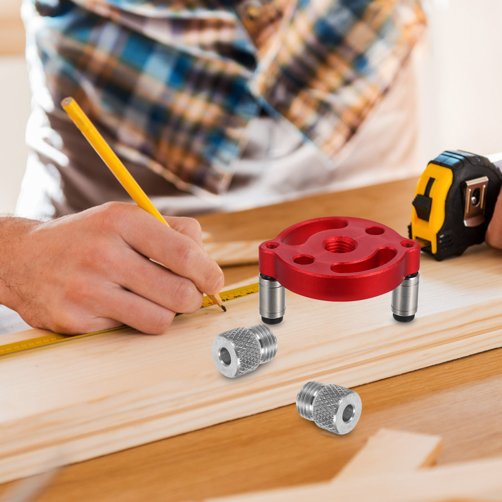 ชุดเครื่องมือกำหนดตำแหน่งเจาะไ - Woodworking Drill บทวิจารณ์และราคา