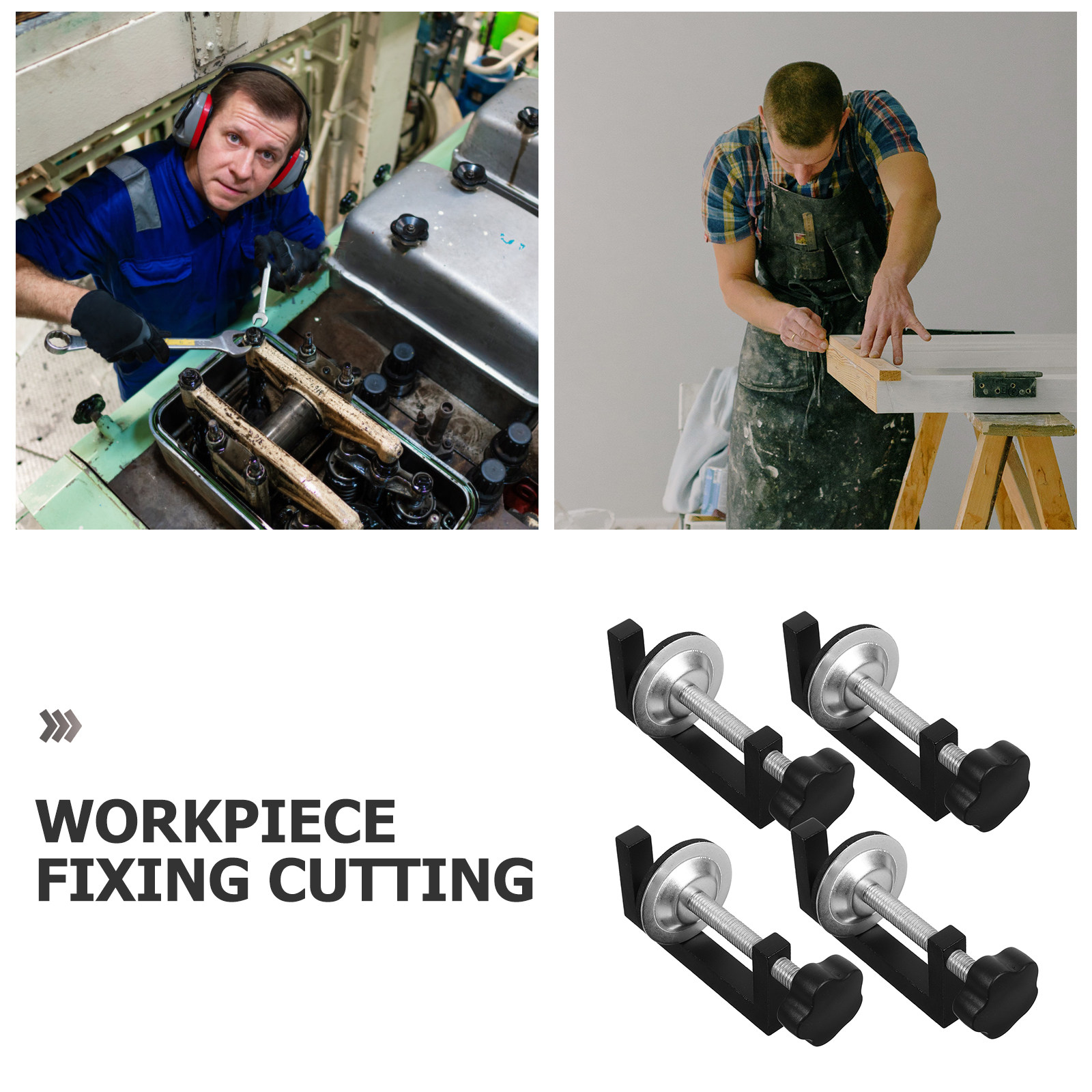 ชุดอุปกรณ์ยึดไม้ 4 ชิ้น พร้อมต - Furniture And Woodworking บทวิจารณ์และราคา