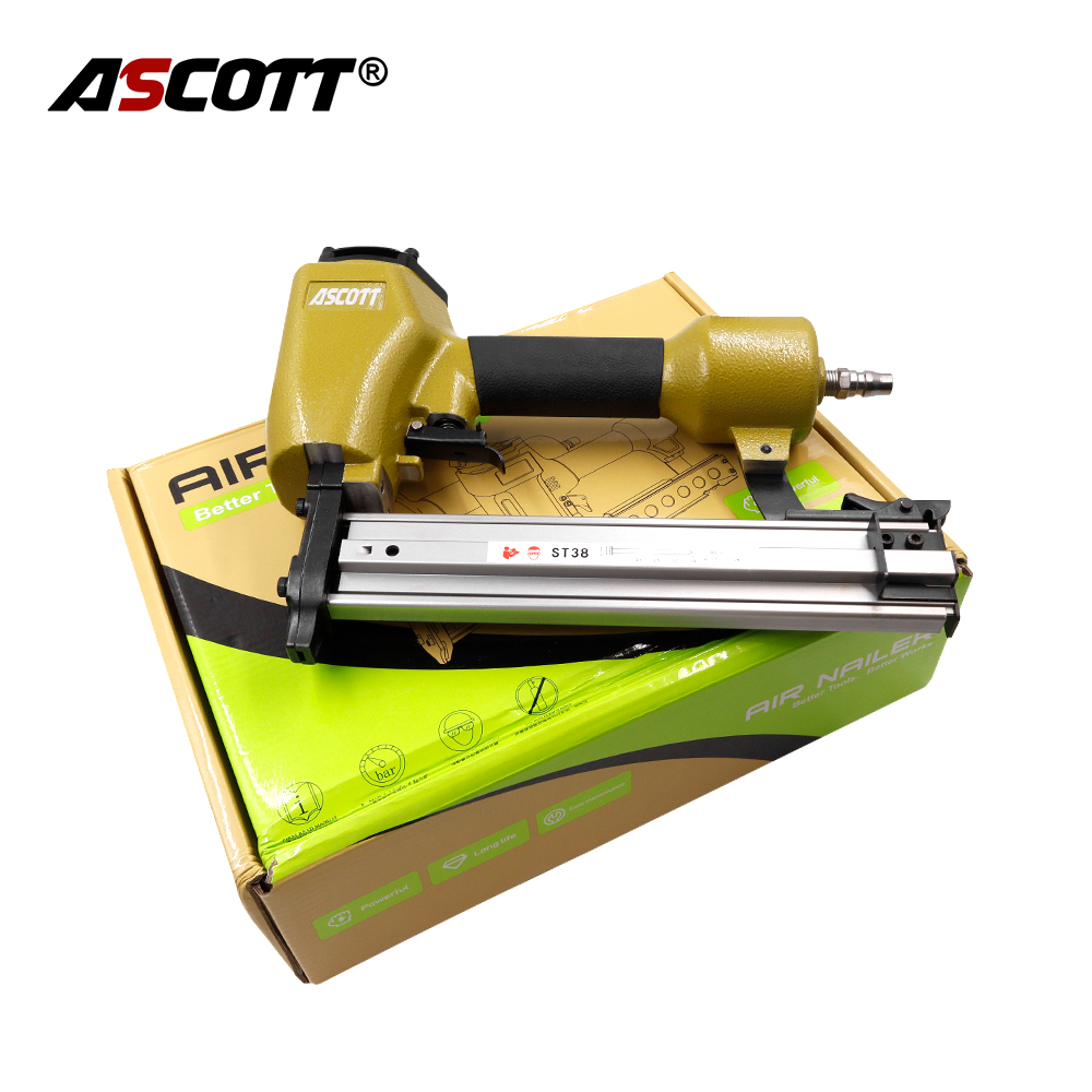 เครื่องยิงตะปูลม ST38 14GA สำห - Woodworking Project บทวิจารณ์และราคา