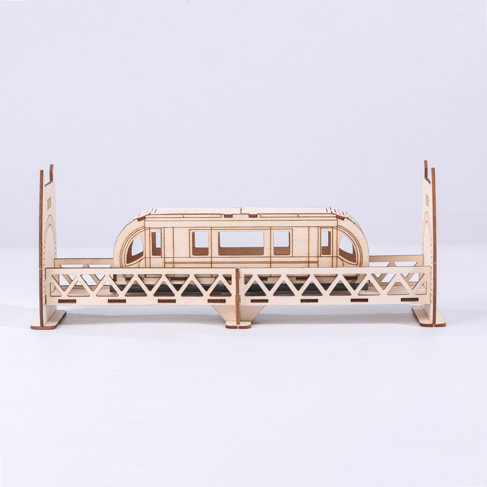 โมเดลรถไฟแม่เหล็กลอยได้ DIY ทำ - Woodworking Kits For Kids บทวิจารณ์และราคา