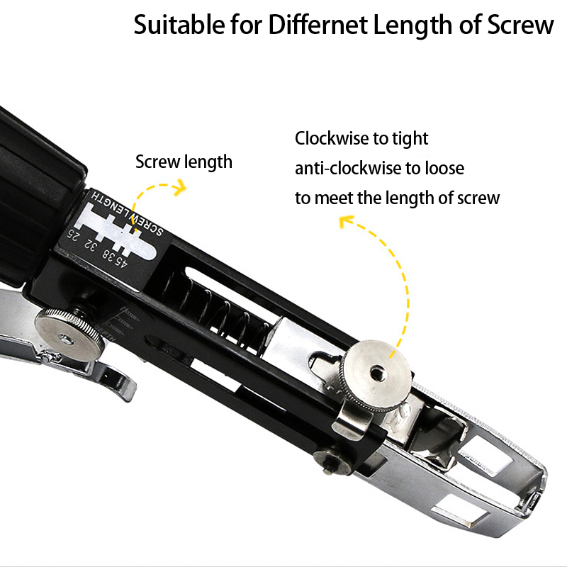 Bor Listrik อะแดปเตอร์อัตโนมัต - Woodworking Nail Gun บทวิจารณ์และราคา
