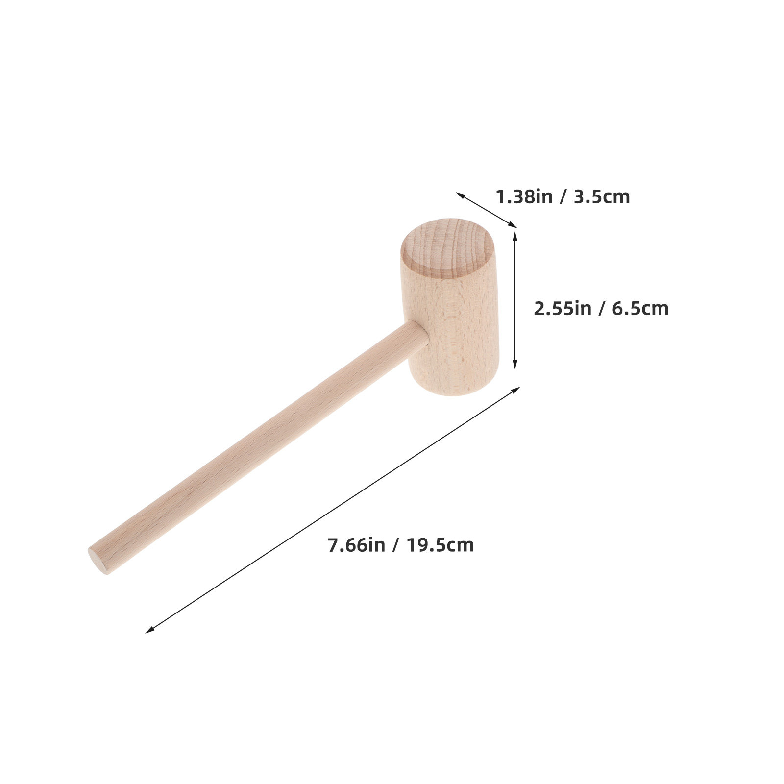 ค้อนไม้สำหรับงานฝีมือ DIY ค้อน - Wooden Mallet Carving บทวิจารณ์และราคา