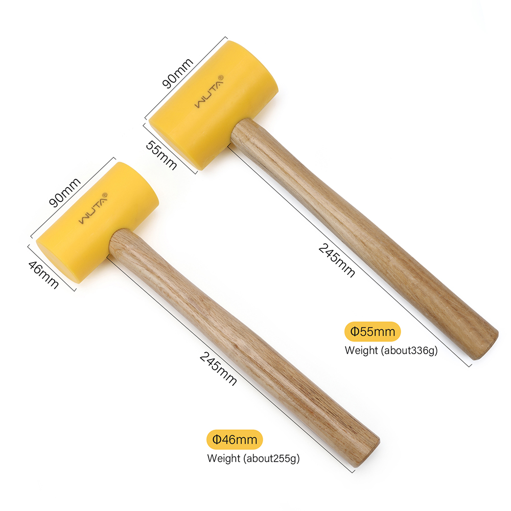 WUTA 1PC Multifunctional หนังห - Wooden Mallet Carving บทวิจารณ์และราคา