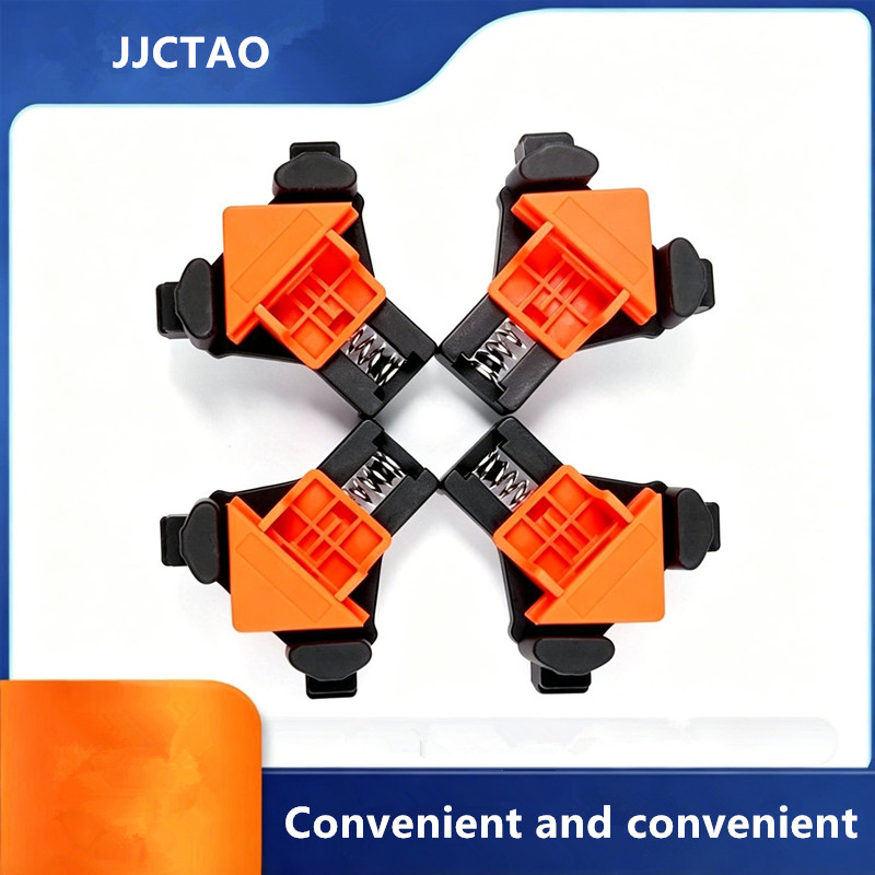 2/4 ชิ้น คลิปยึดมุมฉากสำหรับงา - Woodworking Right Angle Clamp บทวิจารณ์และราคา