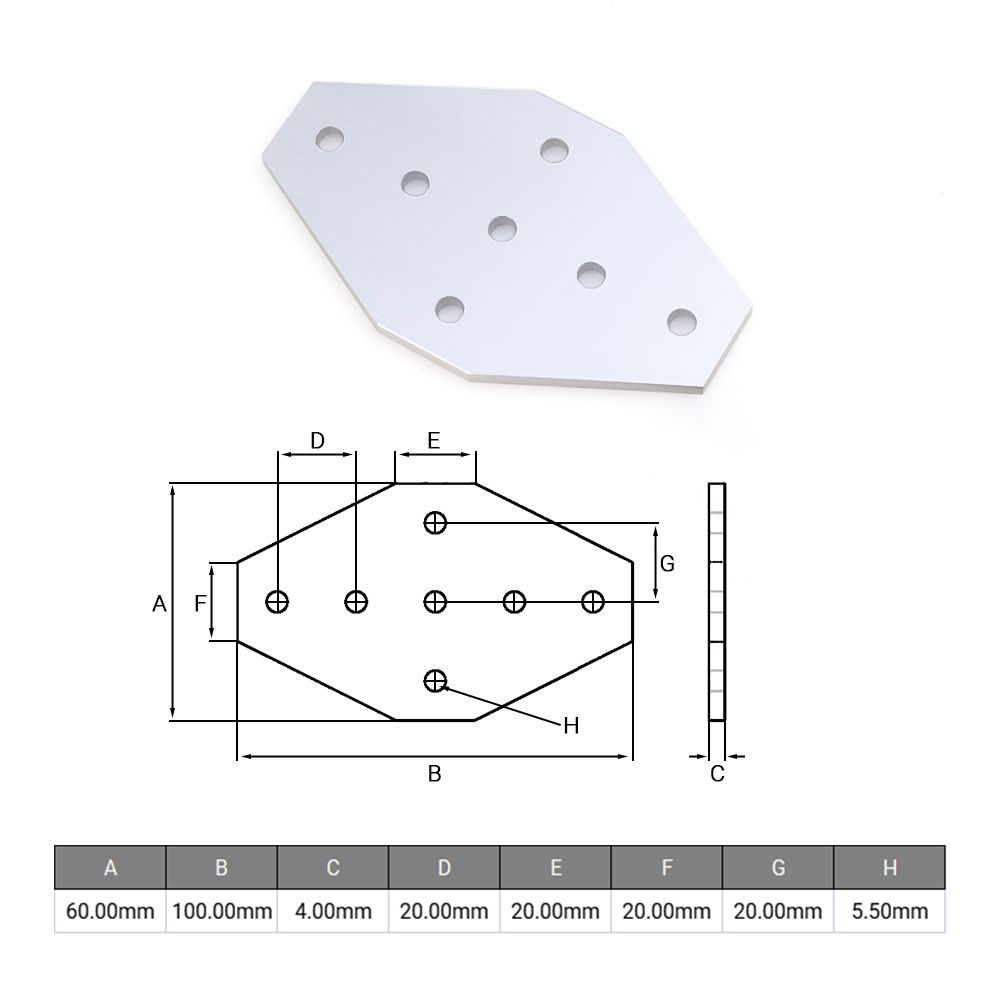 Openbuilds 7 Hole Cross Joinin - Woodworking Joint Types บทวิจารณ์และราคา