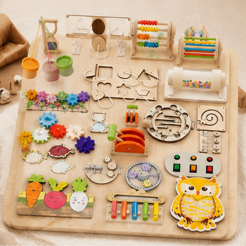 อุปกรณ์เสริมบอร์ดมอนเตสซอรี่ระ - Woodworking Kits For Kids บทวิจารณ์และราคา